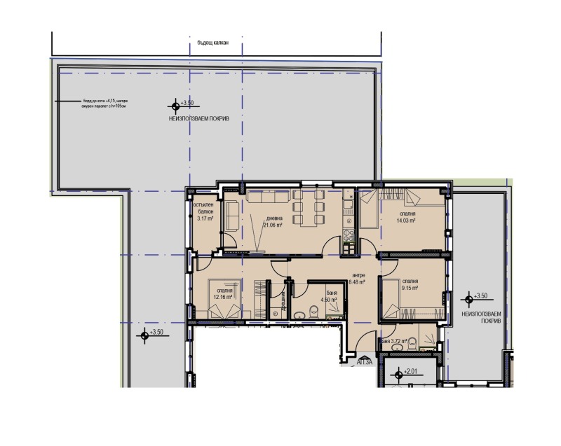 Продава 4-СТАЕН, гр. София, Овча купел, снимка 11 - Апартаменти - 53526349