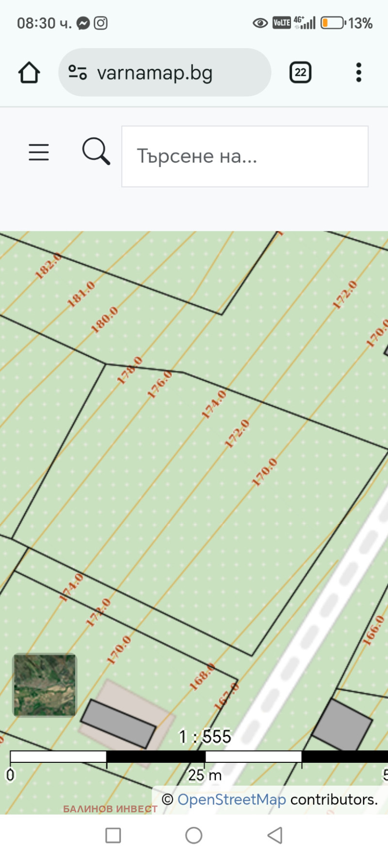 Продава  Парцел град Варна , м-т Балам Дере , 1050 кв.м | 78914503 - изображение [2]