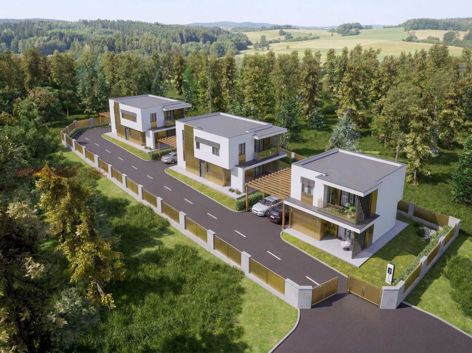 Продава КЪЩА, гр. София, гр. Банкя, снимка 2 - Къщи - 54956039