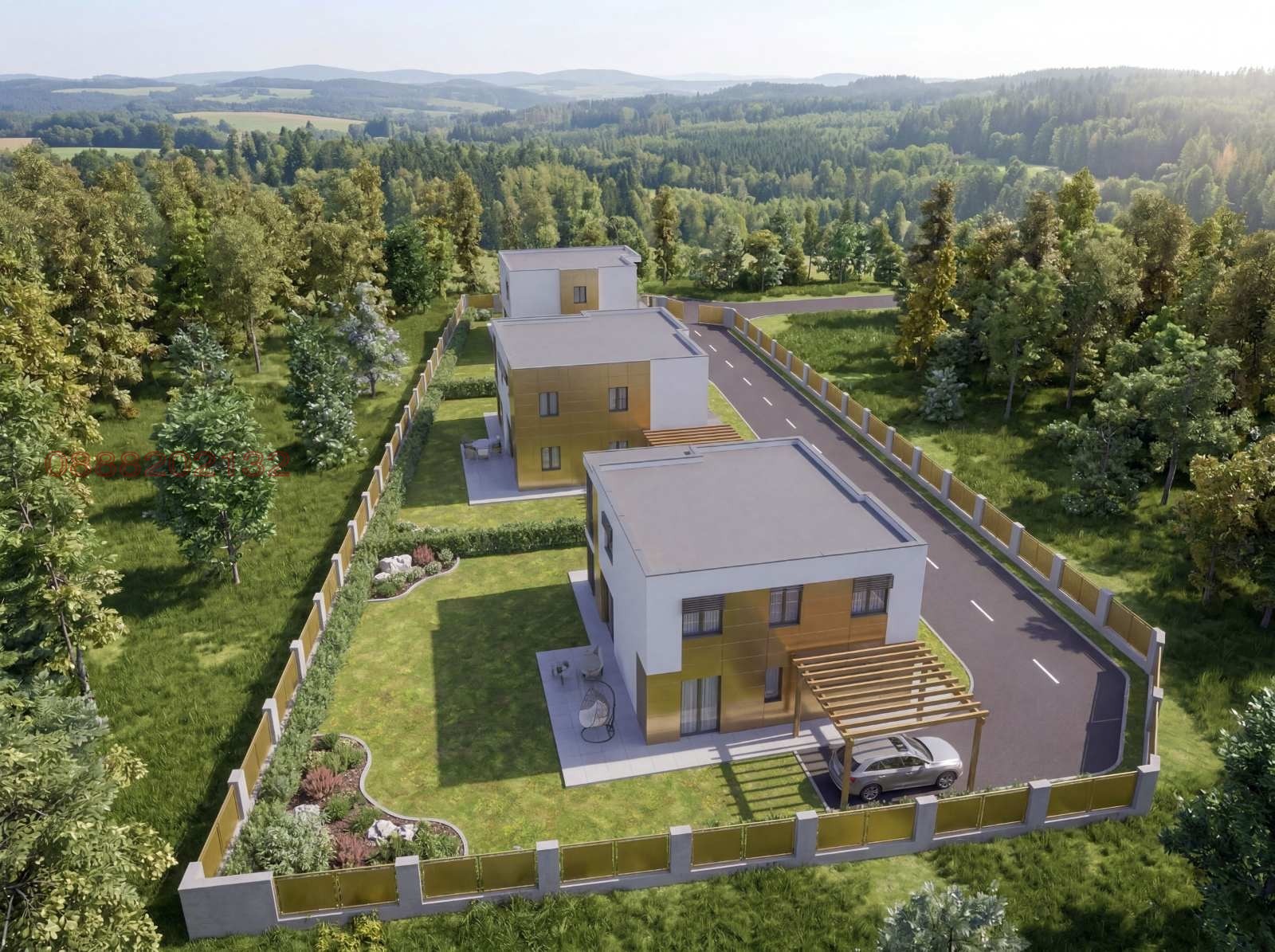 Продава КЪЩА, гр. София, гр. Банкя, снимка 3 - Къщи - 54956039
