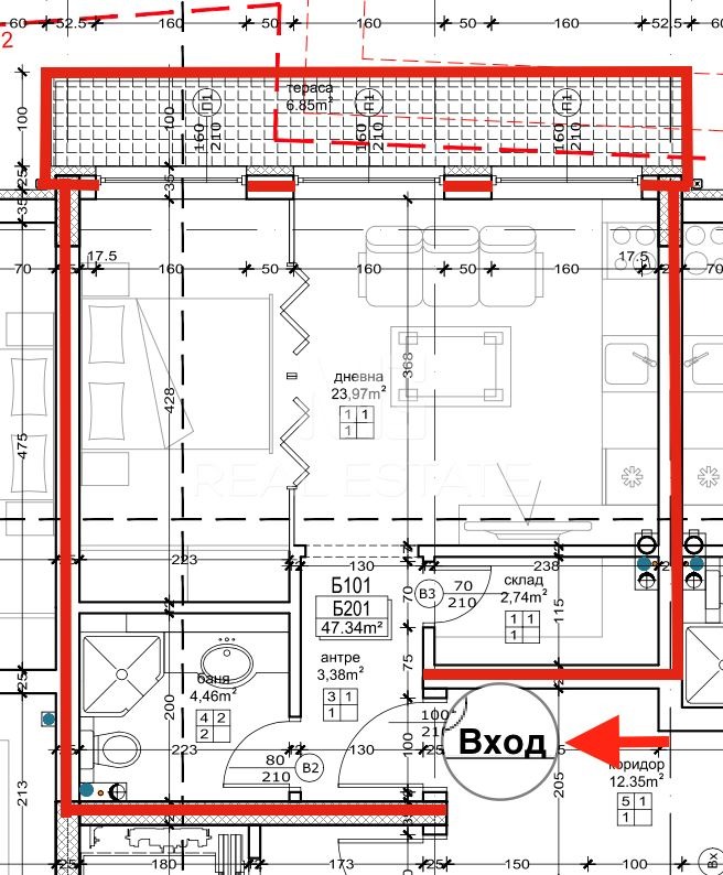 Продава 1-СТАЕН, гр. София, Малинова долина, снимка 3 - Апартаменти - 54044928