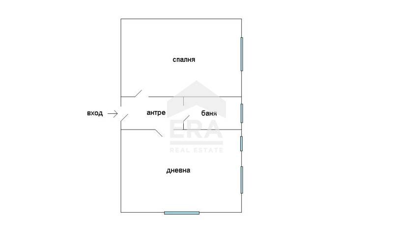 Продава 2-СТАЕН, гр. Варна, Цветен квартал, снимка 5 - Aпартаменти - 49354793