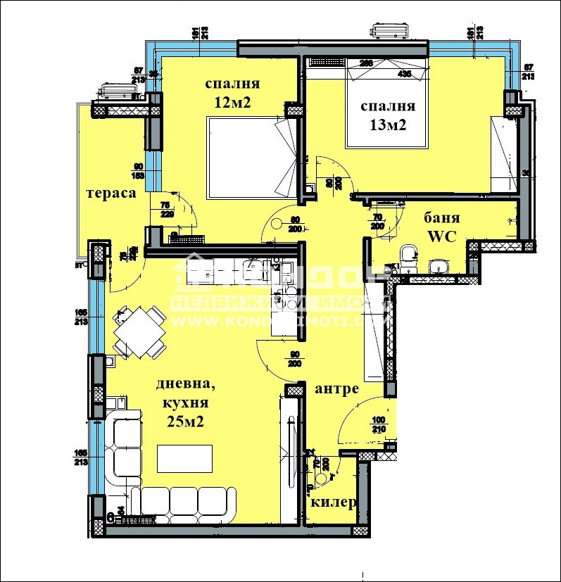 Продава 3-СТАЕН, гр. Пловдив, Център, снимка 2 - Aпартаменти - 49092651