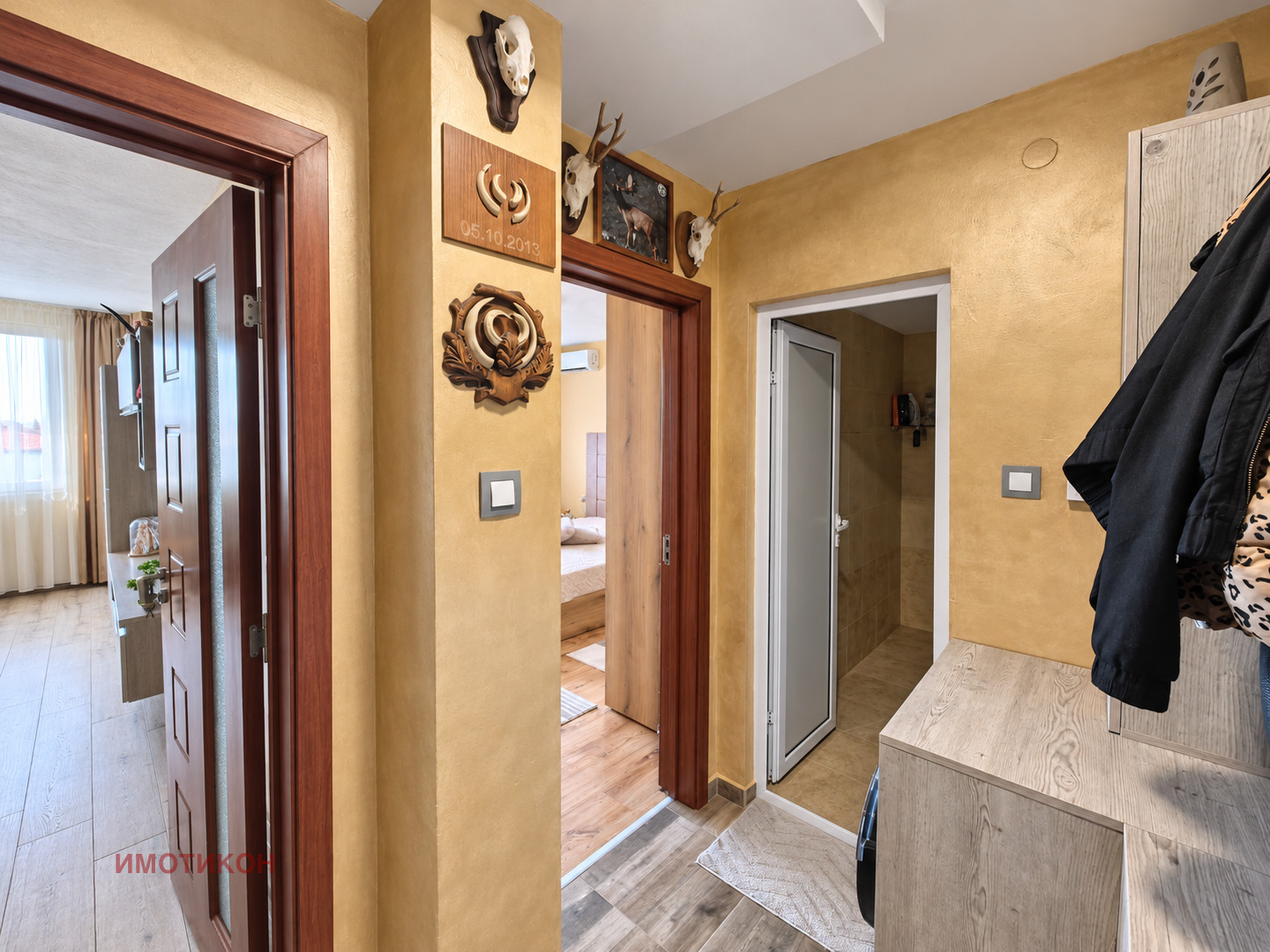Продава 2-СТАЕН, гр. Нова Загора, област Сливен, снимка 7 - Апартаменти - 56657146