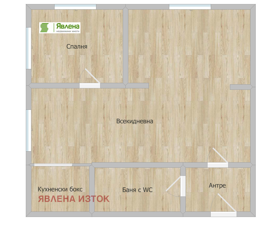 Продава 2-СТАЕН, гр. София, Докторски паметник, снимка 2 - Апартаменти - 54421024