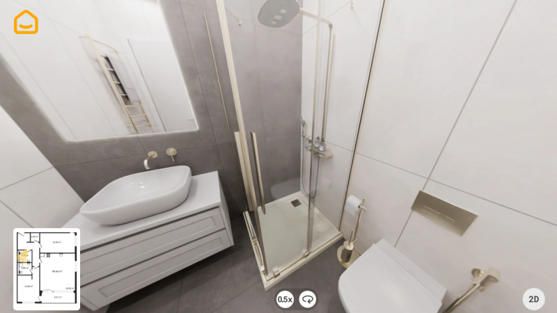 Na prodej  1 ložnice Varna , Kajsieva gradina , 58 m2 | 78986939 - obraz [3]