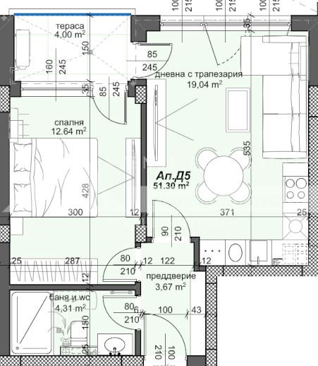 À venda  1 quarto Plovdiv , Trakiia , 63 m² | 69894900 - imagem [2]