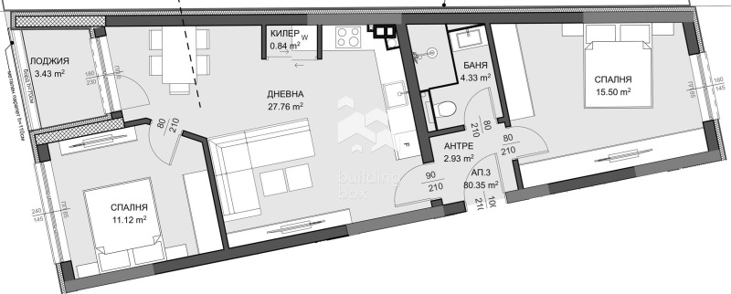 Продава 3-СТАЕН, гр. Варна, Възраждане 4, снимка 3 - Aпартаменти - 49072773