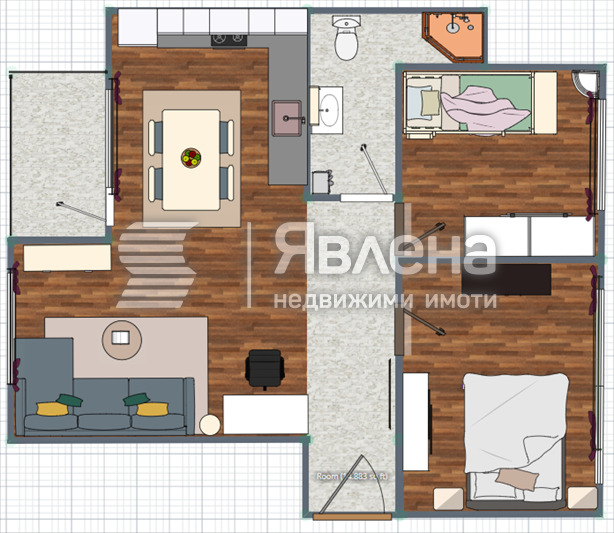 Продава 3-СТАЕН, гр. Пловдив, Въстанически, снимка 2 - Апартаменти - 54624409
