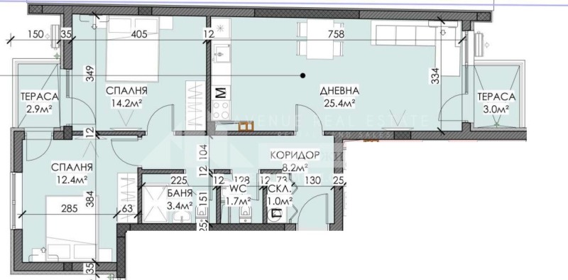 For Sale  2 bedroom Burgas , Sarafovo , 99 sq.m | 59630113 - image [2]