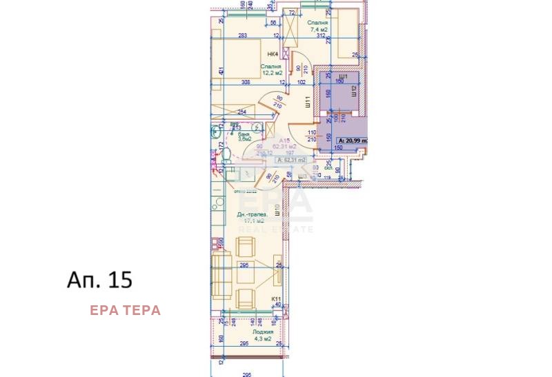 Продава 3-СТАЕН, гр. София, Банишора, снимка 3 - Апартаменти - 53390209