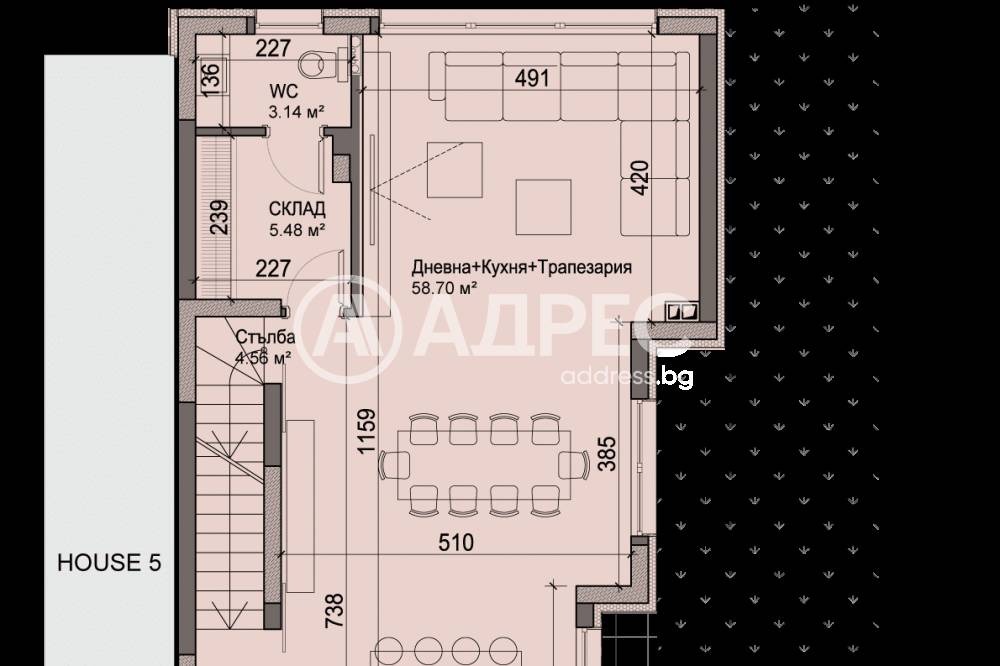 Продава КЪЩА, гр. София, Драгалевци, снимка 5 - Къщи - 54408702
