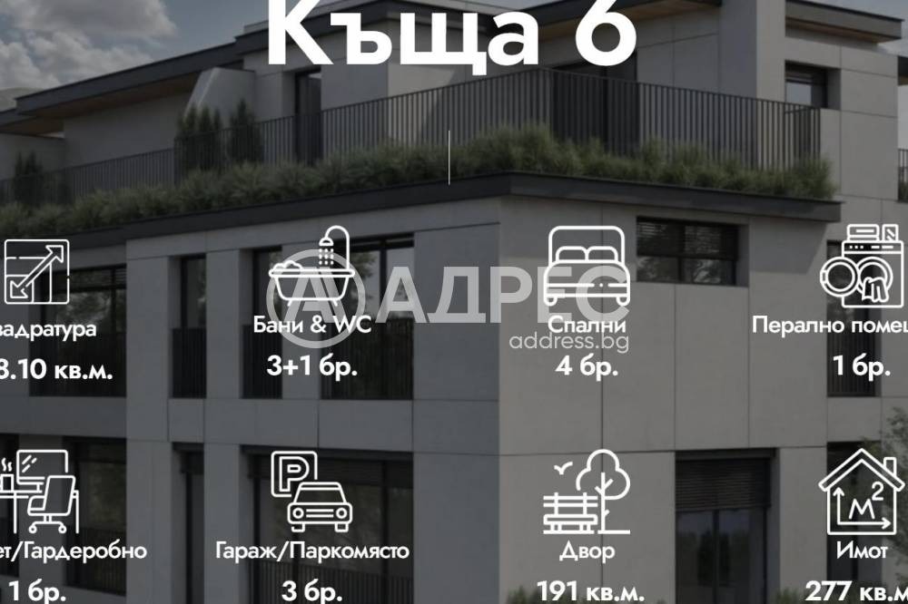 Продава КЪЩА, гр. София, Драгалевци, снимка 2 - Къщи - 54408702