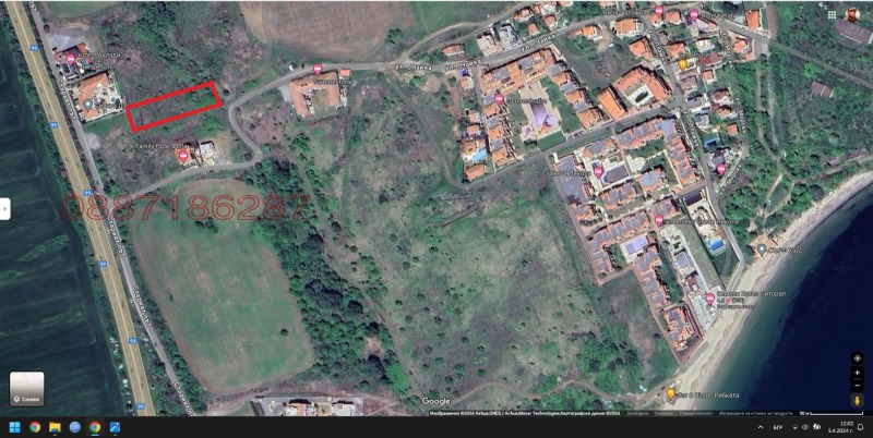 Продава ПАРЦЕЛ, гр. Черноморец, област Бургас, снимка 6 - Парцели - 52783476