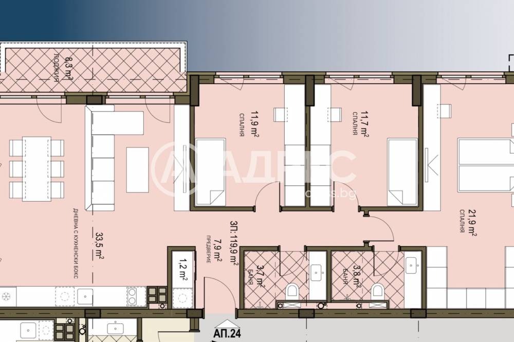 Продава 3-СТАЕН, гр. София, Овча купел 2