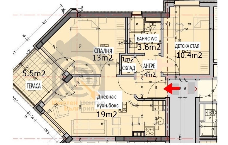 Продава 3-СТАЕН, гр. София, Малинова долина, снимка 7 - Aпартаменти - 49400958