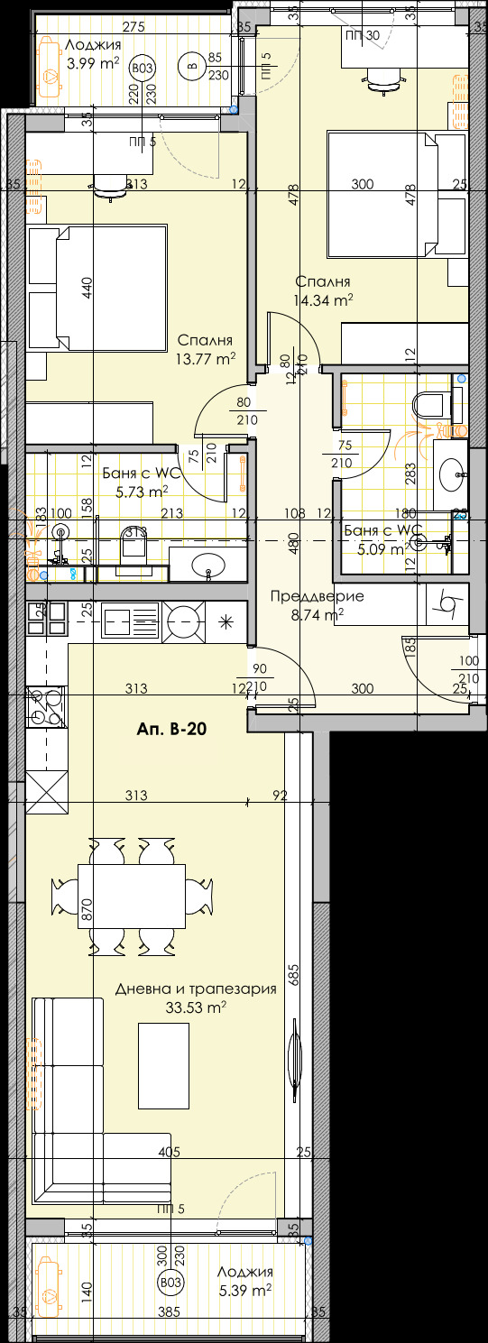 Продава 3-СТАЕН, гр. Пловдив, Кършияка, снимка 4 - Апартаменти - 55044675