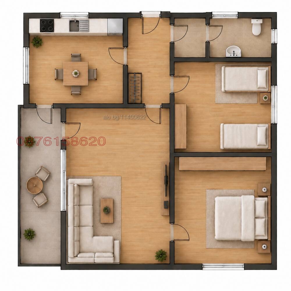 Продава 4-СТАЕН, гр. Стара Загора, Център