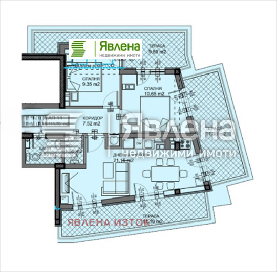 Продава 3-СТАЕН, гр. София, Овча купел, снимка 2 - Aпартаменти - 47427903