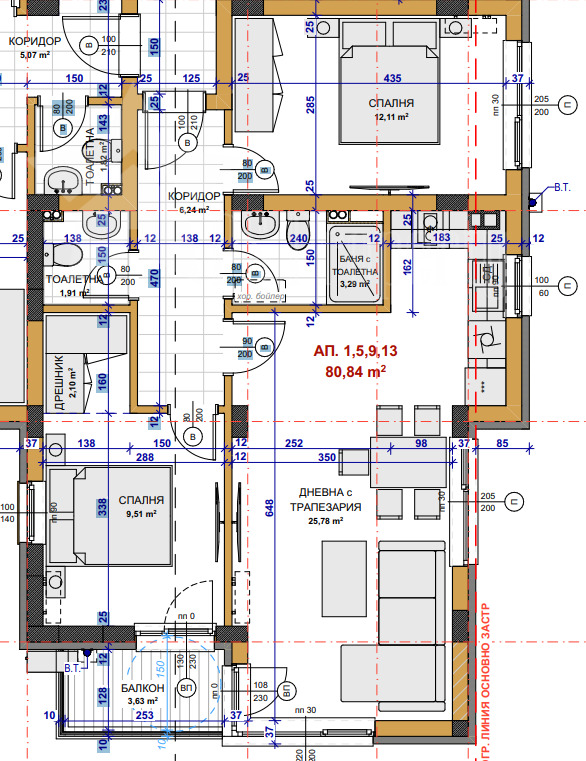 Продава 3-СТАЕН, гр. Стара Загора, Железник - център, снимка 2 - Апартаменти - 54788121