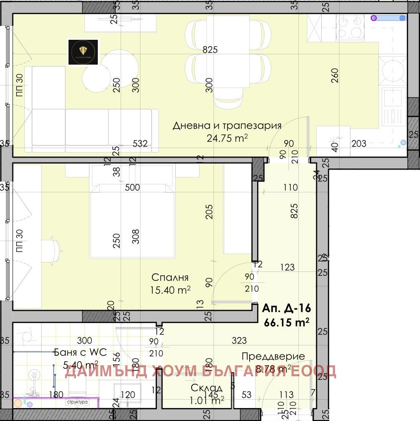 Продава 2-СТАЕН, гр. Пловдив, Остромила, снимка 2 - Апартаменти - 54299619