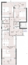 Продава  3-стаен град София , Малинова долина , 126 кв.м | 95368396 - изображение [2]