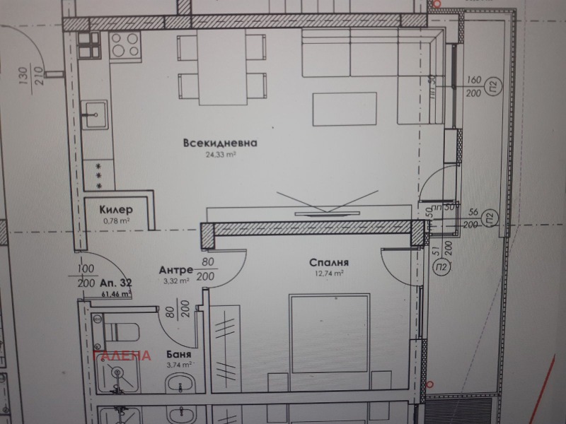 Продава  2-стаен град Пловдив , Христо Смирненски , 71 кв.м | 15166111 - изображение [9]