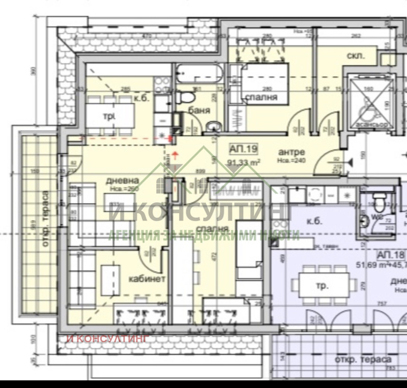 Продава 3-СТАЕН, гр. София, Кръстова вада, снимка 6 - Aпартаменти - 48582168