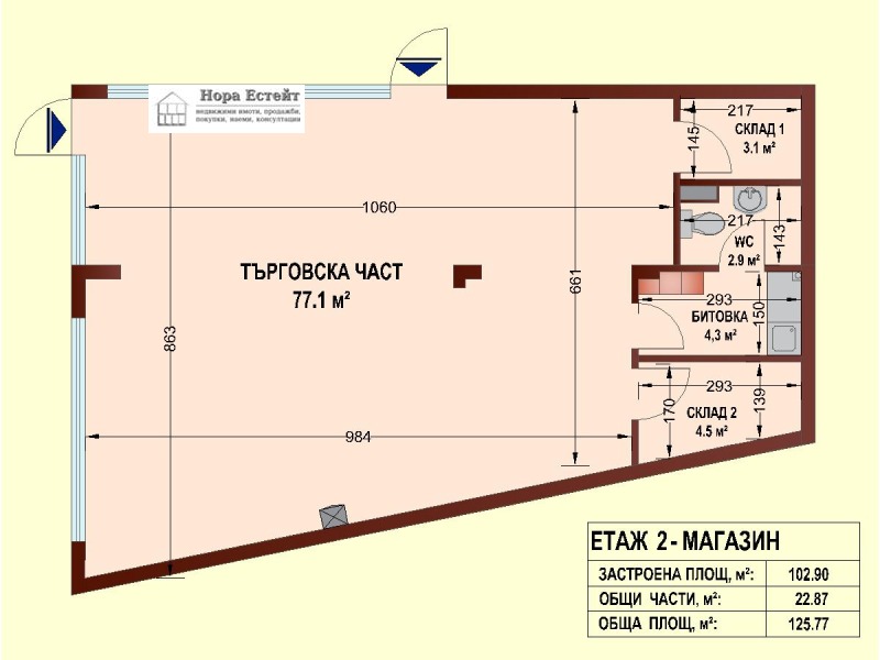 Продава МАГАЗИН, гр. София, Овча купел 2, снимка 1 - Магазини - 49230338