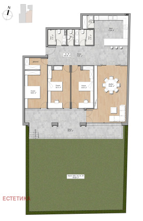 3 bedroom Lozenets, Sofia 2