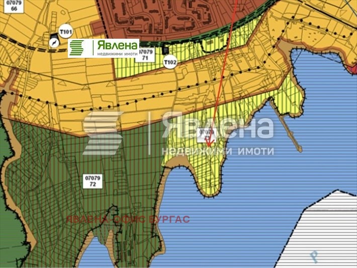 In vendita  Complotto Burgas , Meden rudnik - zona V , 1609 mq | 86327820