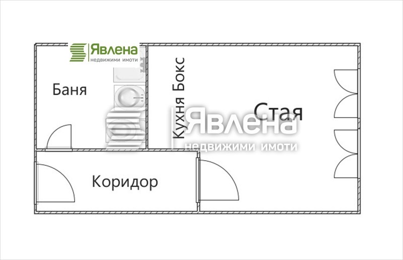 Продава 1-СТАЕН, гр. София, Сухата река, снимка 13 - Апартаменти - 52698367