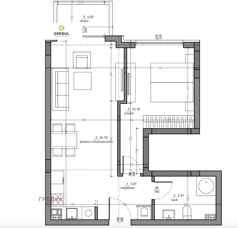 Продава 2-СТАЕН, гр. София, Малинова долина, снимка 3 - Aпартаменти - 48661787