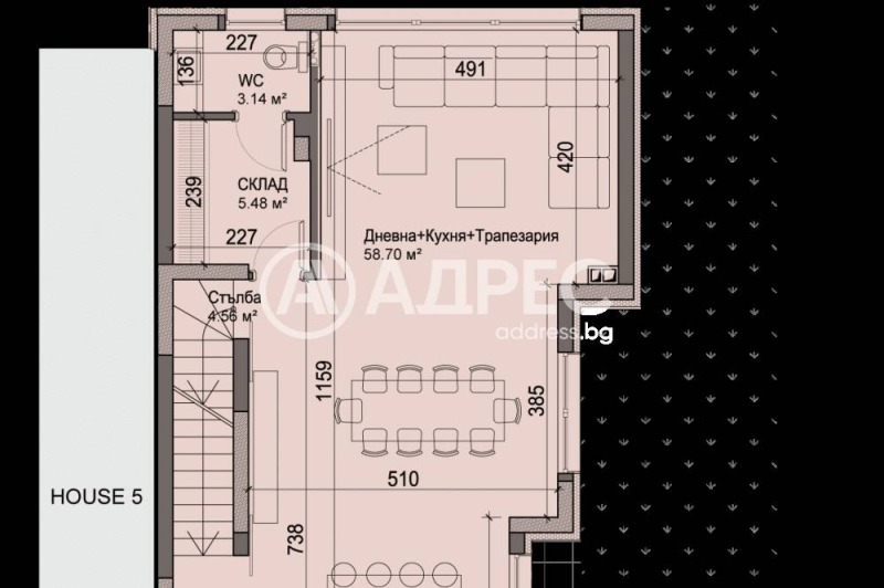 Продава КЪЩА, гр. София, Драгалевци, снимка 5 - Къщи - 53519980