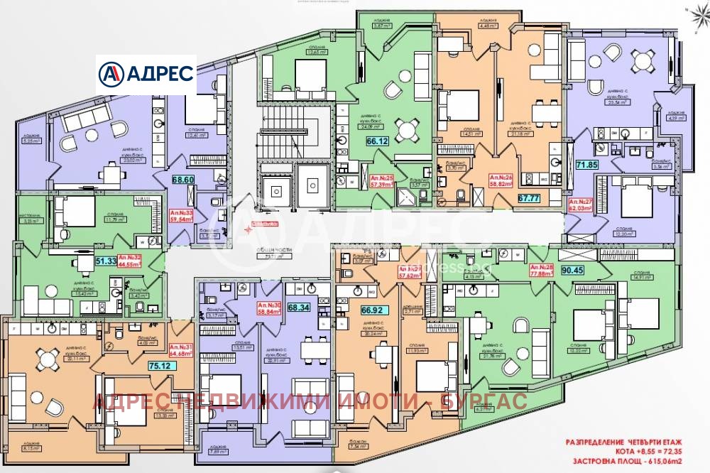 Продава 2-СТАЕН, гр. Бургас, област Бургас, снимка 6 - Апартаменти - 54029879