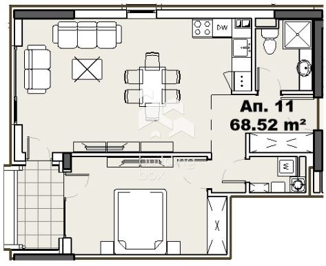 À vendre  1 chambre Sofia , m-t Gardova glava , 80 m² | 11404101 - image [12]