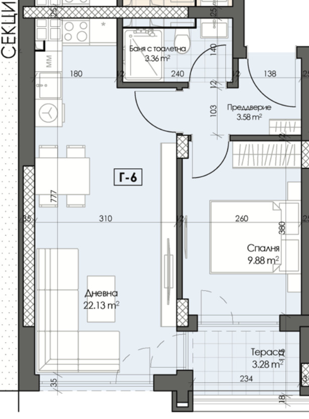 Продава  2-стаен град Пловдив , Кършияка , 60 кв.м | 14072464 - изображение [2]