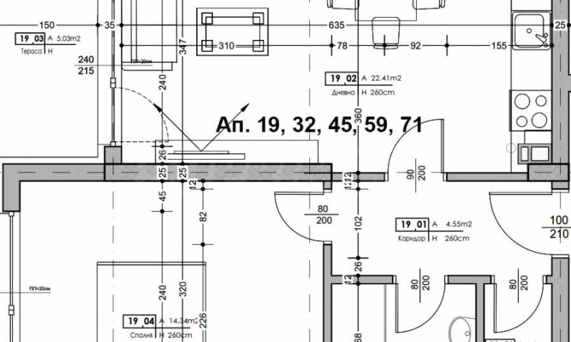 À venda  1 quarto Plovdiv , Karchiiaka , 68 m² | 38206319 - imagem [4]