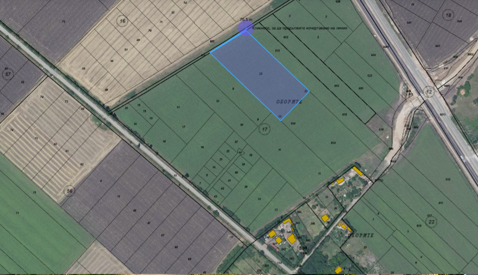 Продава ПАРЦЕЛ, с. Храбърско, област София област, снимка 2 - Парцели - 54205649