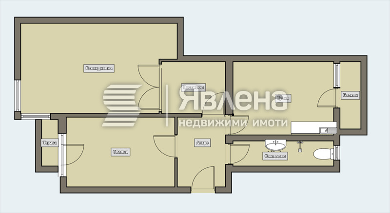 Te koop  2 slaapkamers Sofia , Tsentar , 80 m² | 30163972 - afbeelding [13]
