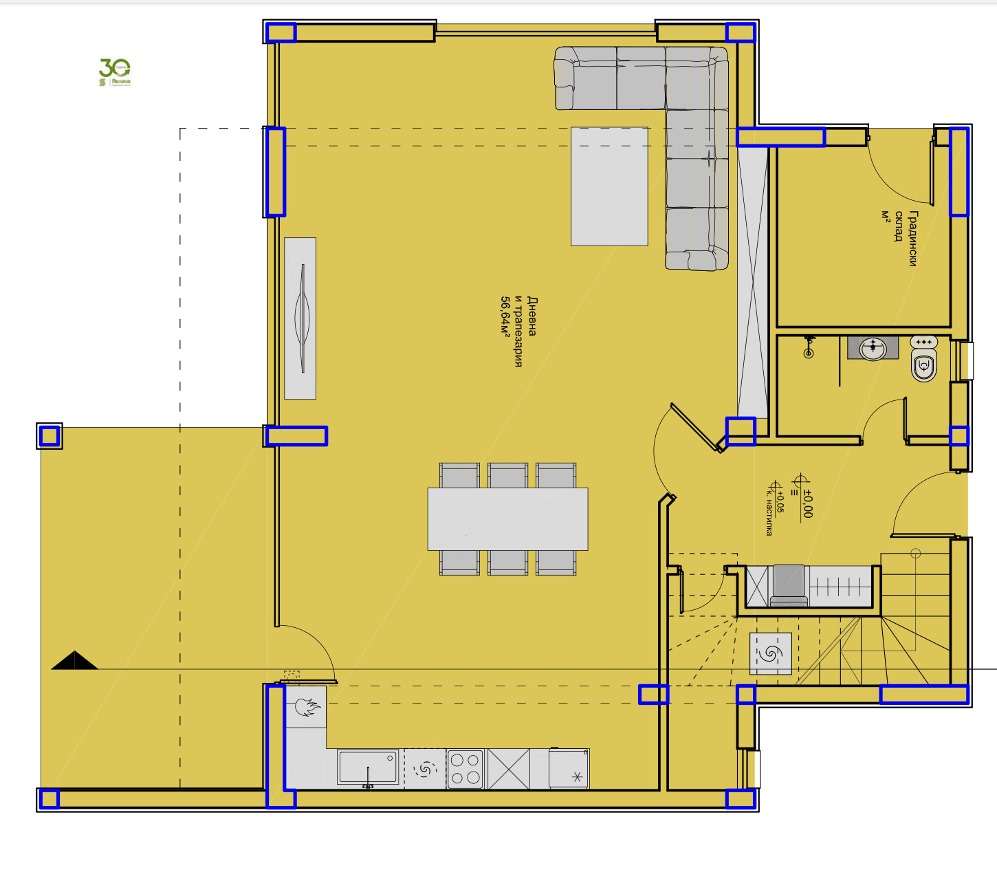 Продава КЪЩА, гр. Варна, м-т Ален мак, снимка 2 - Къщи - 54262445