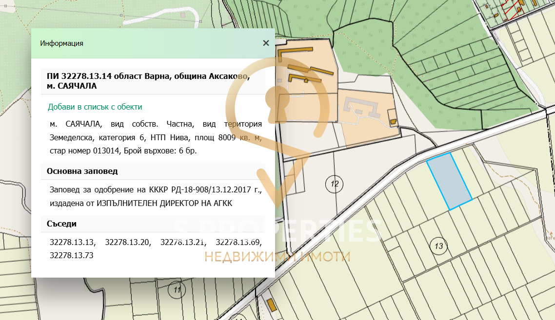 Продава ПАРЦЕЛ, гр. Аксаково, област Варна, снимка 3 - Парцели - 49838817