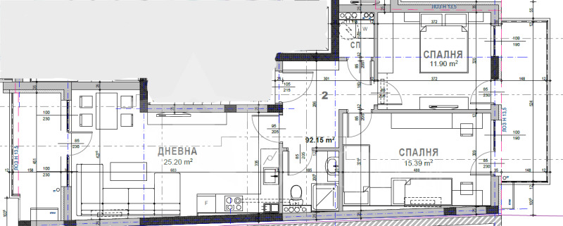 Продава 3-СТАЕН, гр. Стара Загора, Казански - изток, снимка 3 - Aпартаменти - 48625954