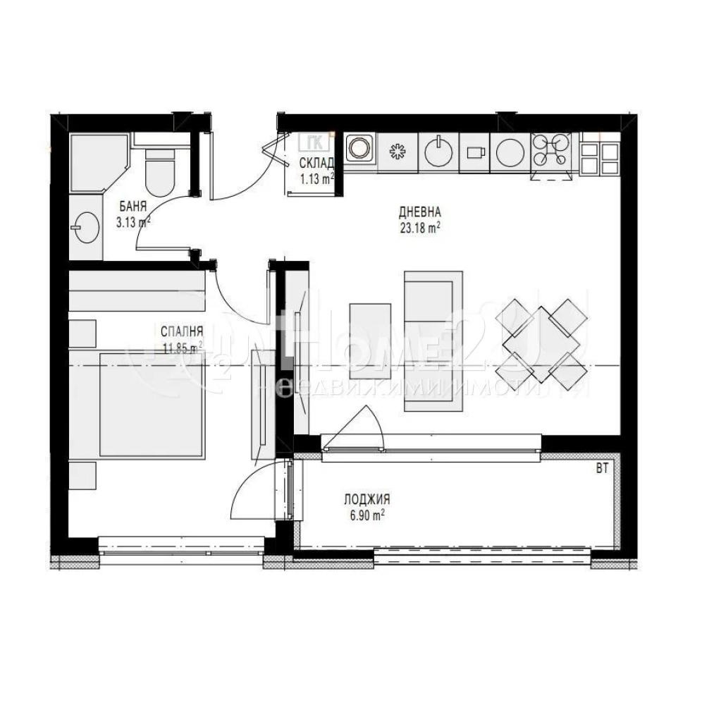 Продава 2-СТАЕН, гр. Варна, Левски 1, снимка 9 - Апартаменти - 53946896