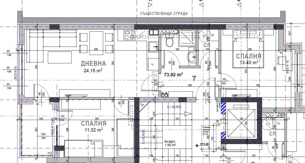 Продава 3-СТАЕН, гр. Стара Загора, Казански - изток, снимка 2 - Апартаменти - 53014599