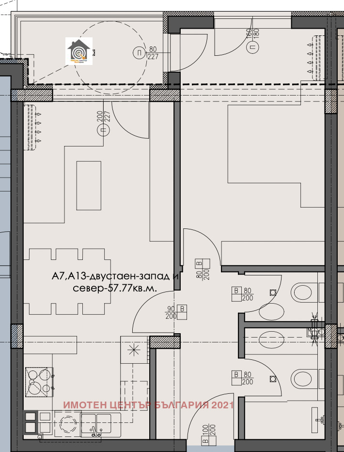 На продаж  1 спальня София , Малинова долина , 69 кв.м | 82016546 - зображення [3]