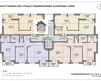 Продава 2-СТАЕН, гр. София, Карпузица, снимка 1 - Aпартаменти - 48402787