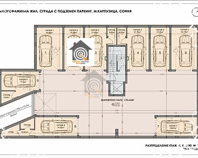 Til salg  1 soveværelse Sofia , Karpuzitsa , 66 kvm | 84429107 - billede [2]