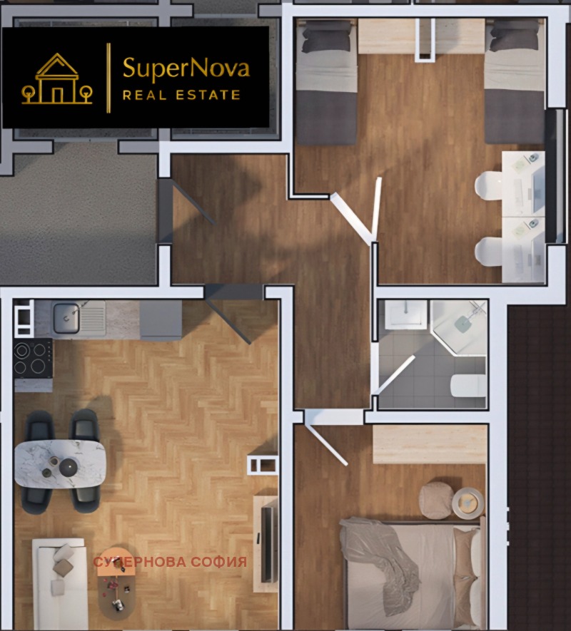 Продава  3-стаен град София , Дружба 1 , 90 кв.м | 99613880