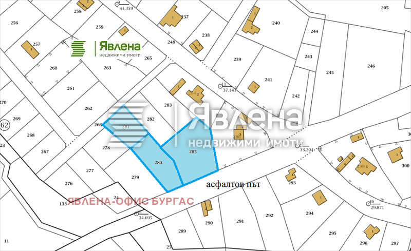 Продава ПАРЦЕЛ, с. Присад, област Бургас, снимка 4 - Парцели - 49227686